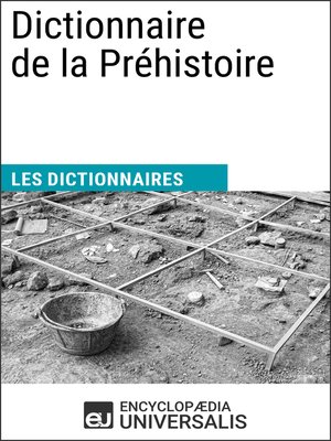 cover image of Dictionnaire de la Préhistoire